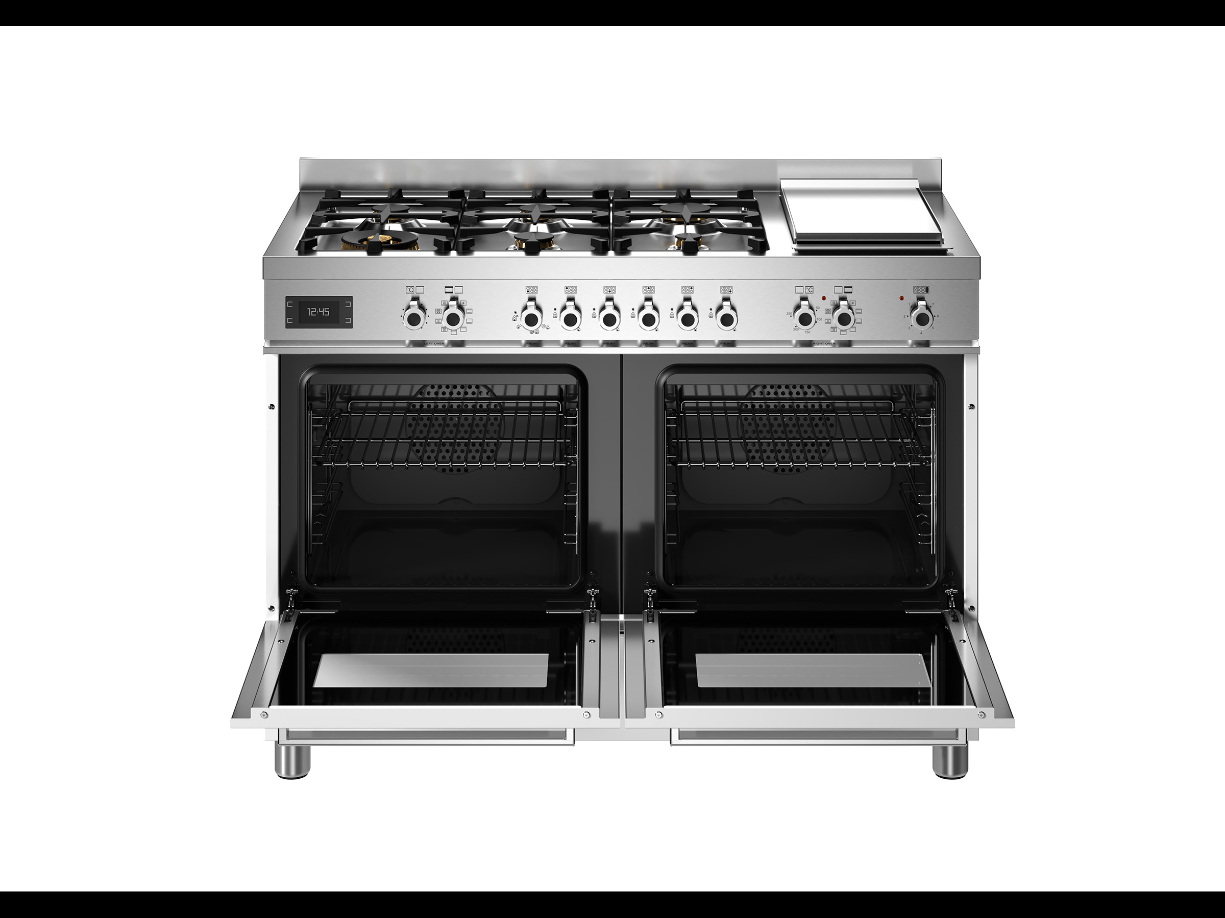 ΚΟΥΖΙΝΑ BERTAZZONI PRO126G2EBIT | ΦΟΥΡΝΟΙ ΗΛΕΚΤΡΙΚΟΙ | ΕΣΤΙΕΣ ΑΕΡΙΟΥ ΚΑΙ grill Teppanyaki 2